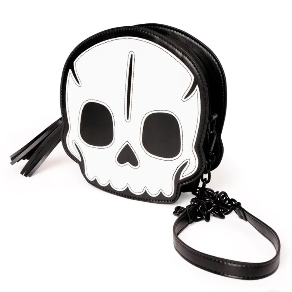 NEW! SKELETON/ SKULL SHAPED PURSE By Tipsy Elves